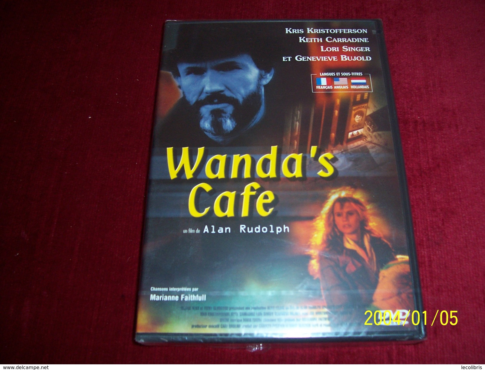 WANDA'S CAFE AVEC KRIS  KRISTOFFERSON  / KEITH CARRADINE ++++ - Policiers