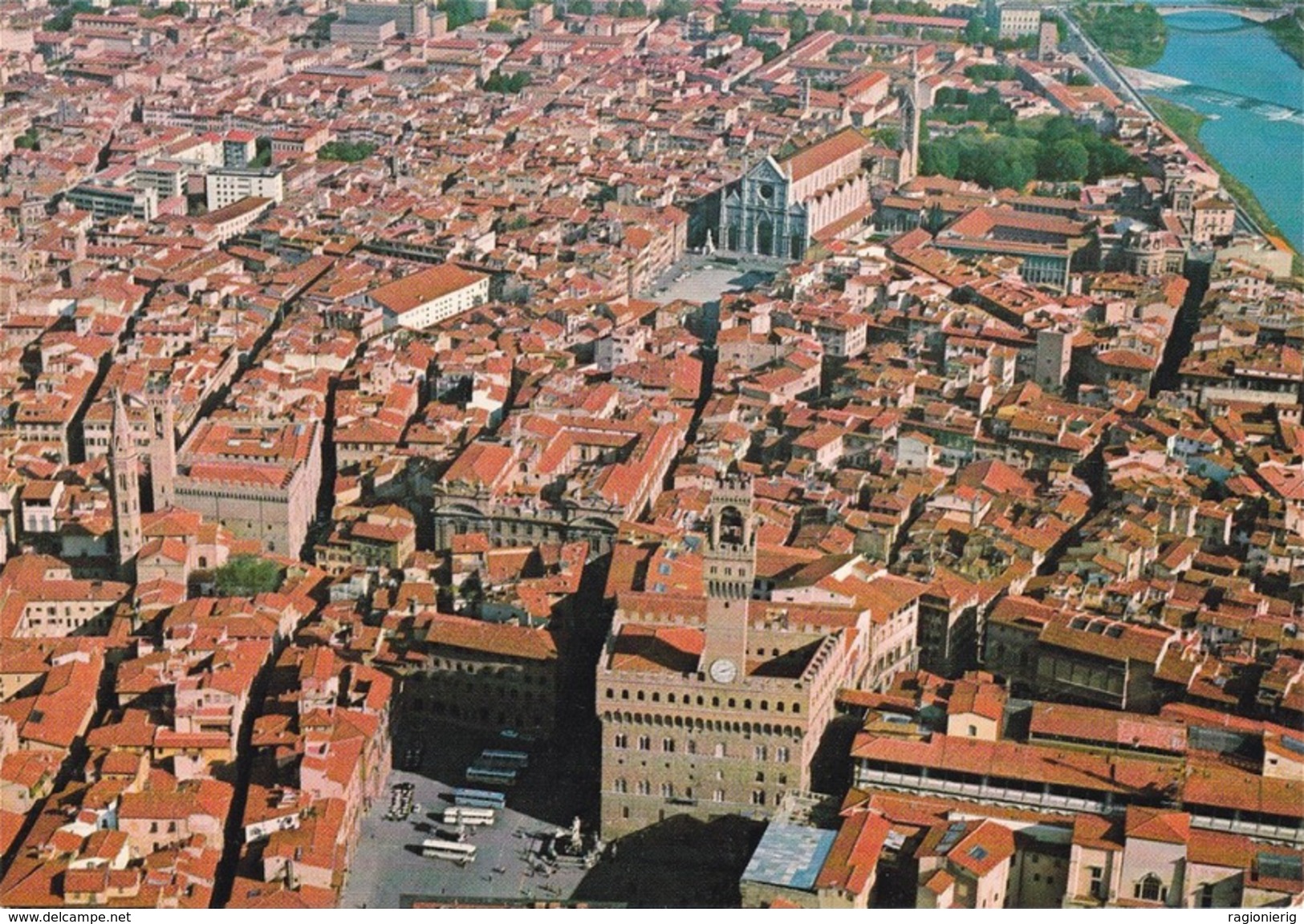 FIRENZE - Veduta Aerea - Palazzo Vecchio - Firenze