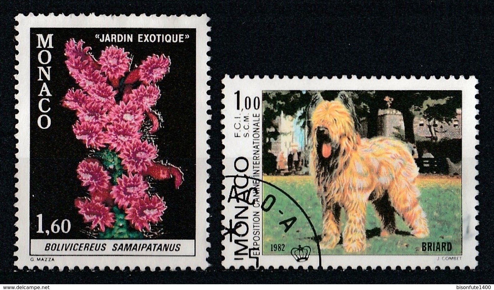 Monaco 1982 : Timbres Yvert & Tellier N° 1307 Et 1330. - Usados