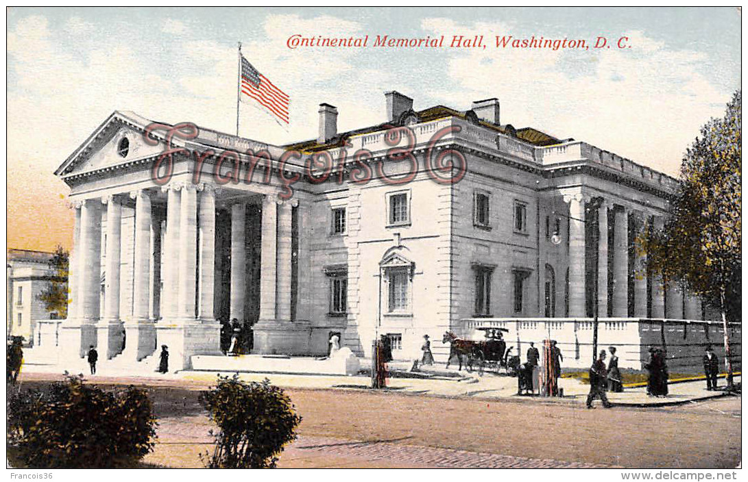 Continental Memorial Hall - Washington D C - Washington DC