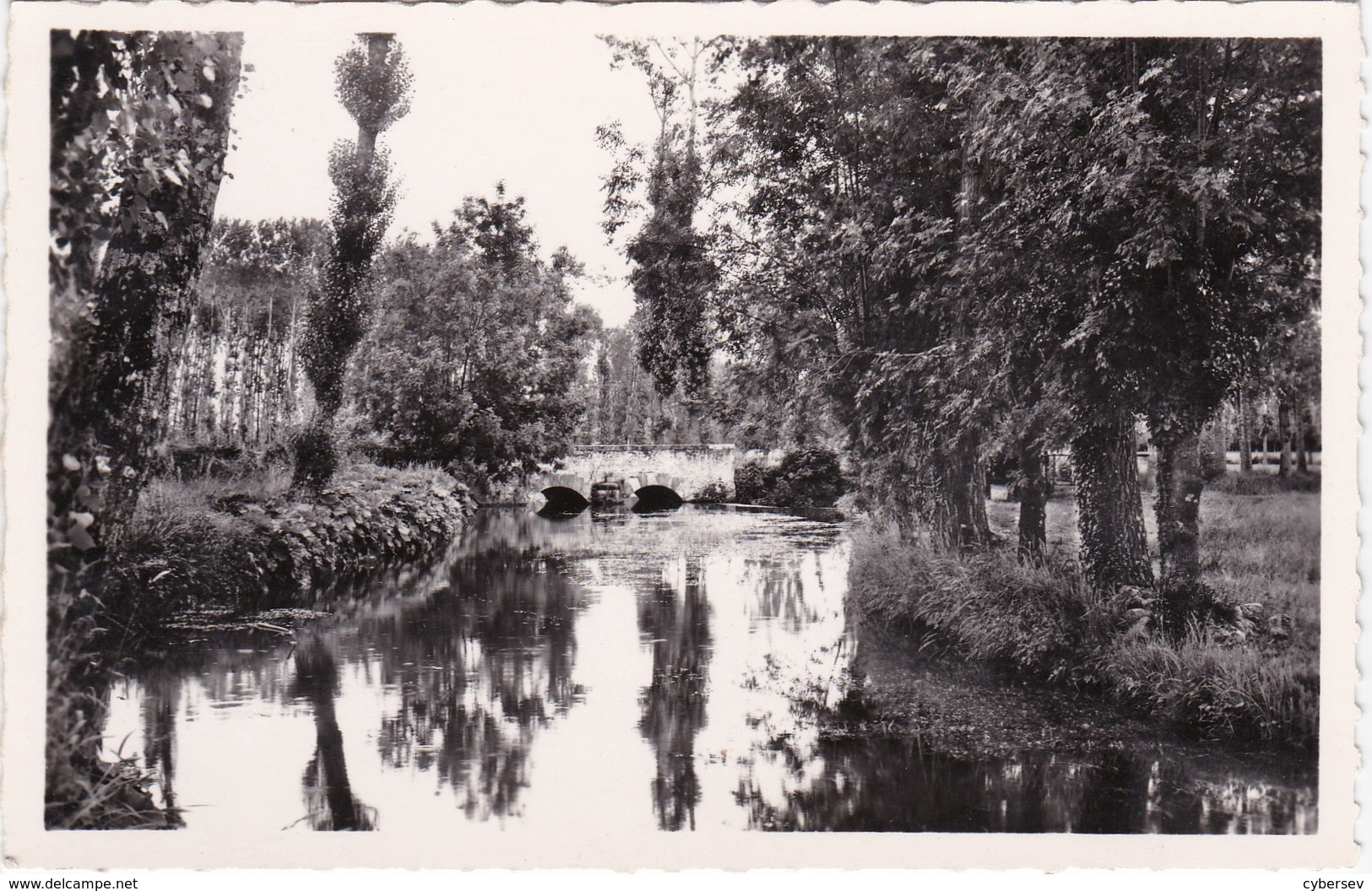 MAROLLES-les-BRAULTS - L'Orne Saonoise Au Pont D'Effe - CPSM PF - Marolles-les-Braults