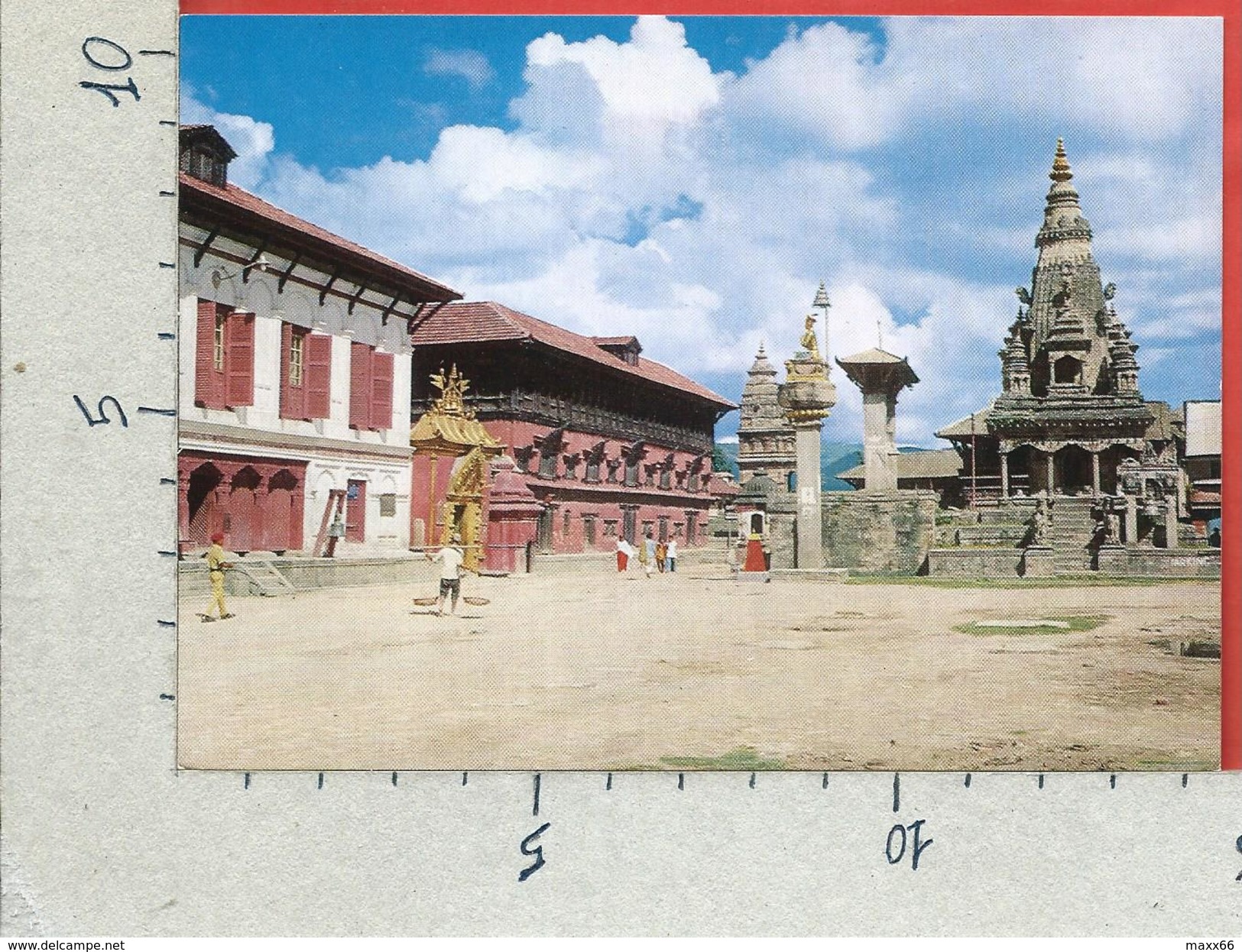 CARTOLINA NV NEPAL - Bhaktapur Durbar Square - 10 X 15 - Nepal