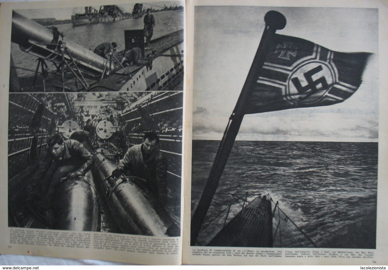 B  327/123  WWII APRILE1960 FOTOSTORIA ANNI DI GUERRA N.20 SOTTOMARINI TEDESCHI SORMERGIBILI U-BOOTE TUTTA ILLUSTRATA - Weltkrieg 1939-45