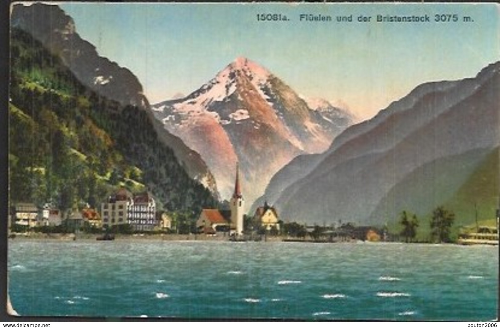 Flüelen Und Bristenstock 1913 - Flüelen