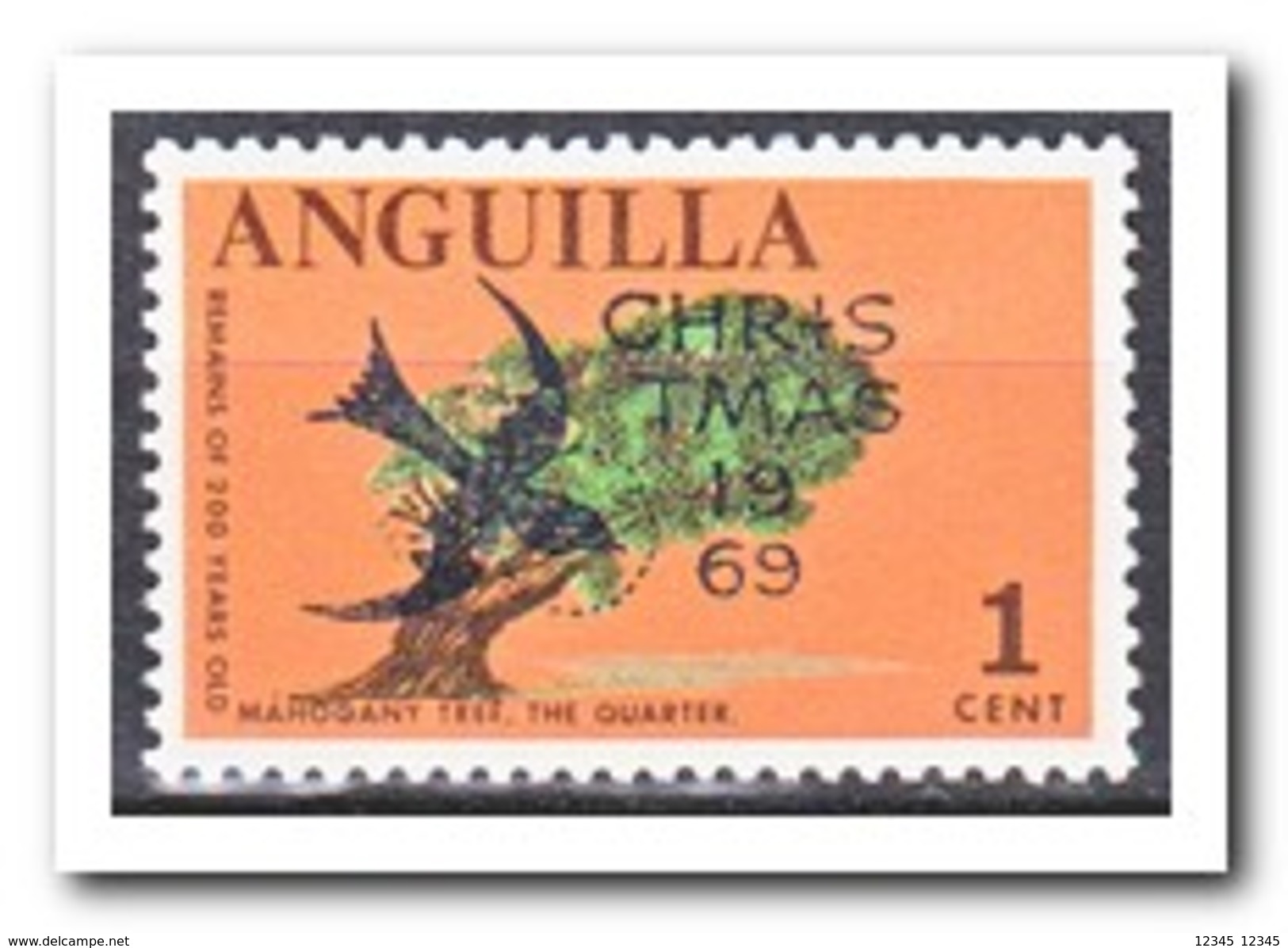 Anguilla 1967, Postfris MNH, Trees - Anguilla (1968-...)