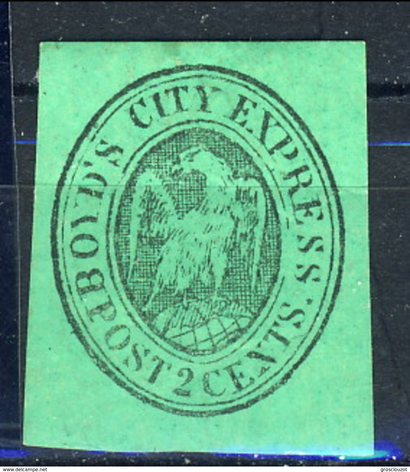 L3/22 US Local Post Stamp Sc20L14 Boyd's City Express Post Unused - Locals & Carriers