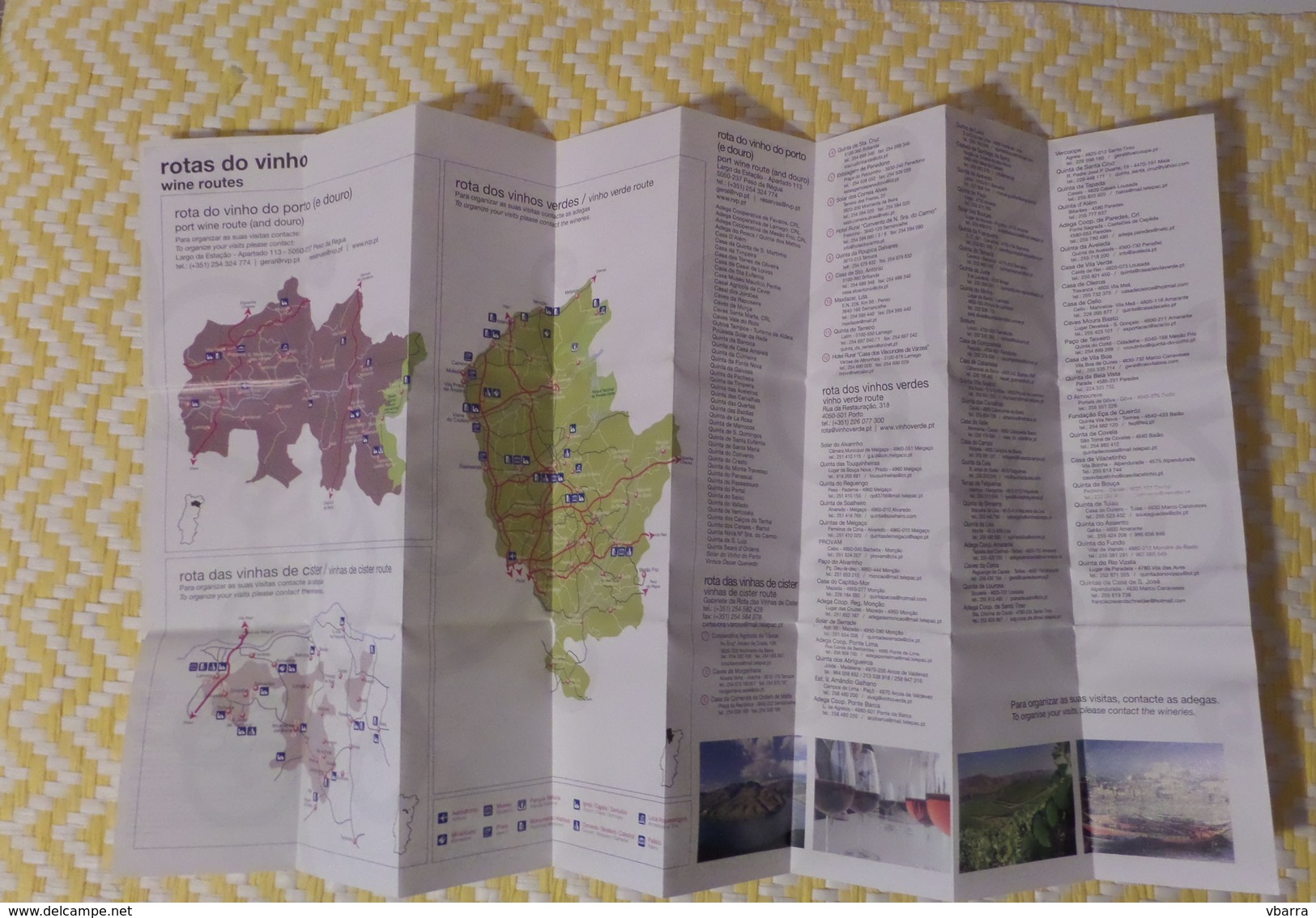 Tourist Guide - Map - Wine Routes - Porto & Douro River - Northern Portugal. Edition Of June 2009 - Cuadernillos Turísticos