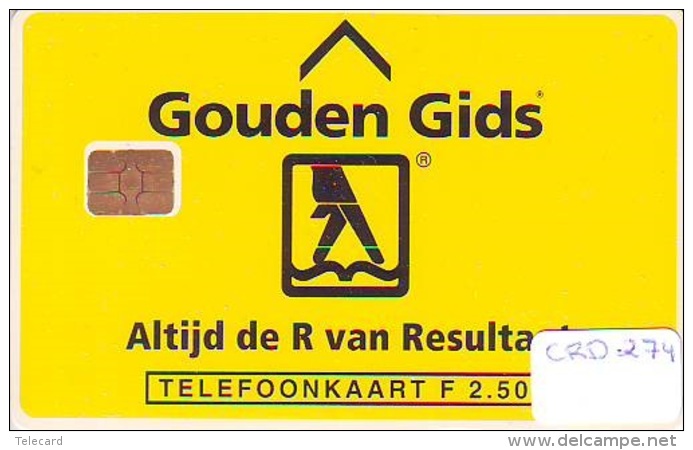 Nederland CHIP TELEFOONKAART * CRD-274 * Telecarte A PUCE PAYS-BAS *NETHERLANDS Niederlande ONGEBRUIKT * MINT - Privé