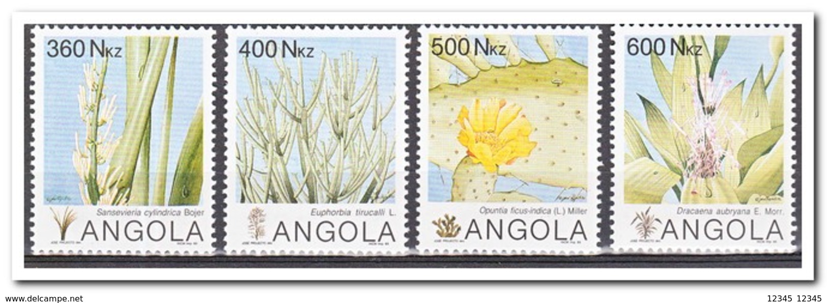 Angola 1993, Postfris MNH, Plants - Angola