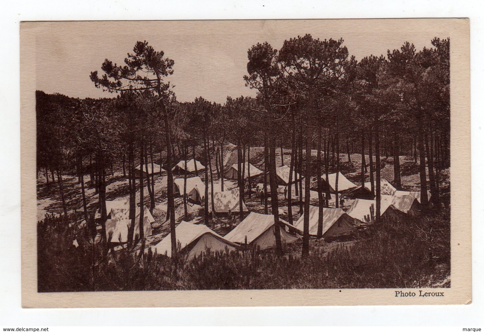 Cpa Région S.N.C.F. Ouest Camp De Vacances Raoul Dautry Kermesse Du 6 Aout 1939 - Autres & Non Classés