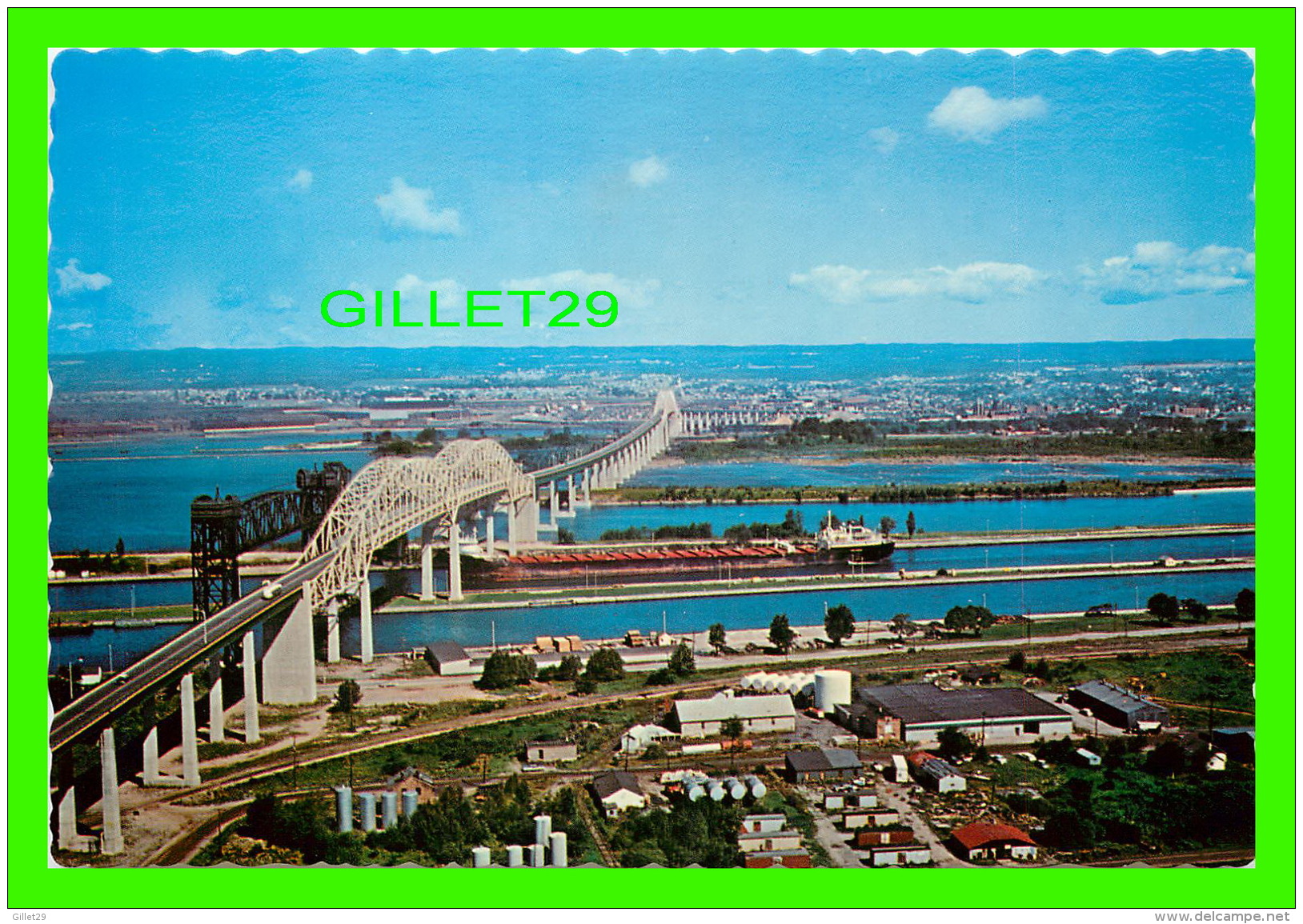 SAULT STE MARIE, ONTARIO - THE SAULT STE MARIE INTERNATIONAL BRIDGE - SUPERIOR SOUVENIR WHOLESALE LTD - - Autres & Non Classés