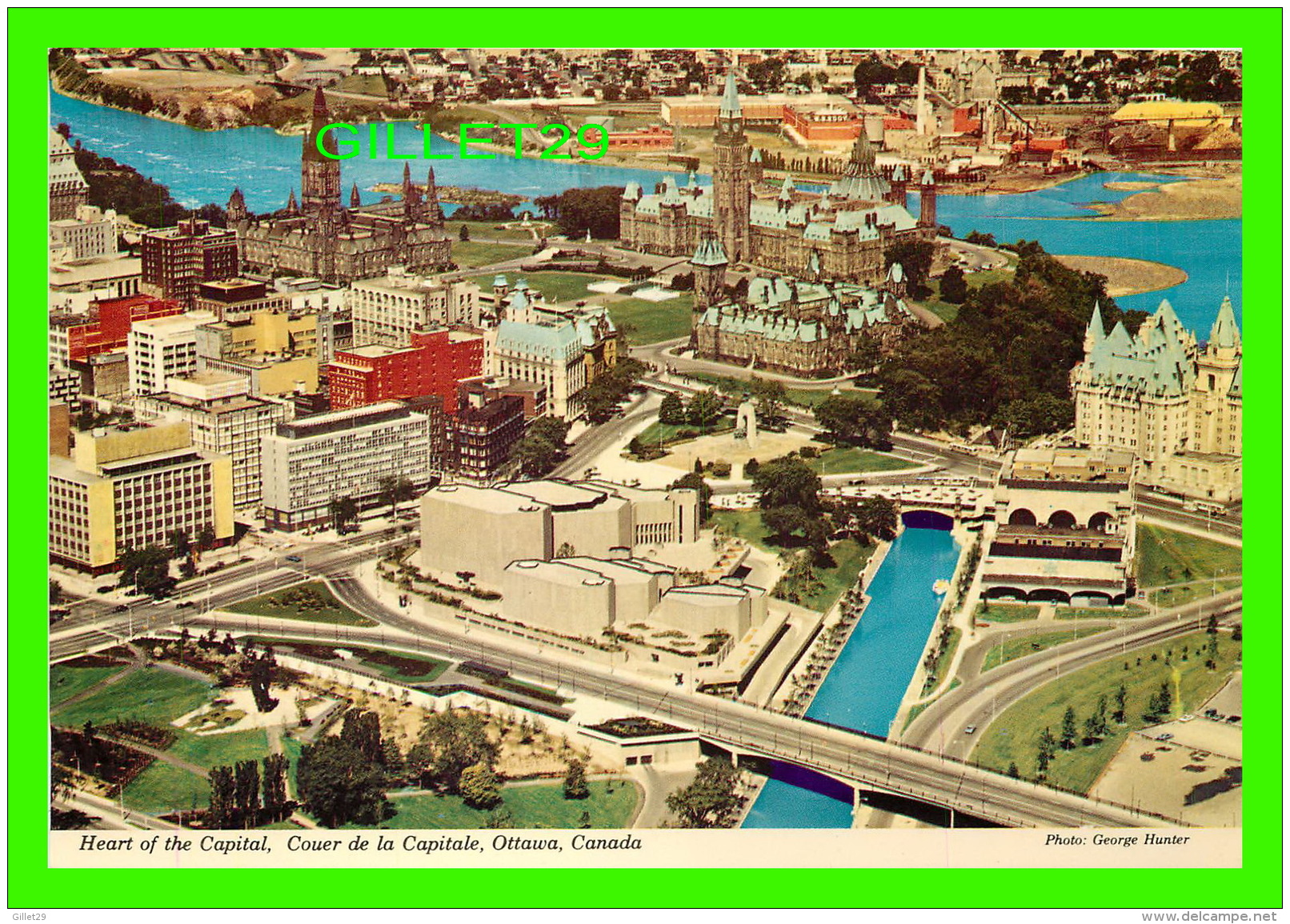 OTTAWA, ONTARIO - HEART OF THE CAPITAL - HOTO, GEORGE HUNTER - WILSON'S SUPERB - - Ottawa