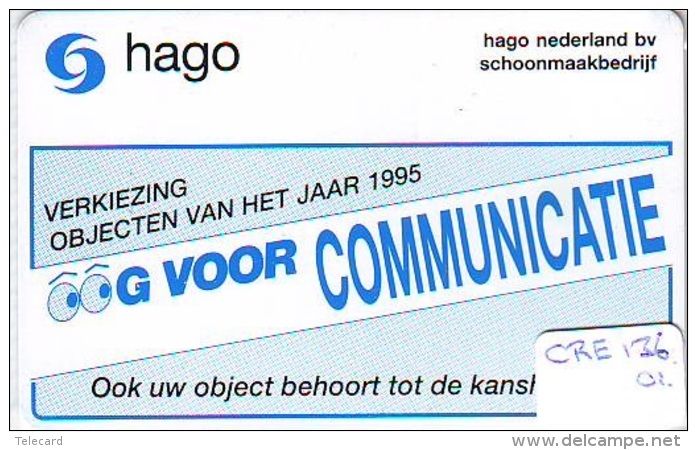 Nederland CHIP TELEFOONKAART * CRE-136 * Telecarte A PUCE PAYS-BAS * Niederlande ONGEBRUIKT * MINT - Private