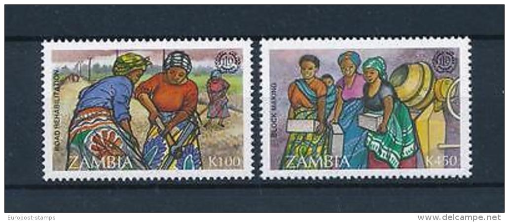 [51265] Zambia 1995 Labour Road Rehabilitation Block Making MNH - Zambia (1965-...)