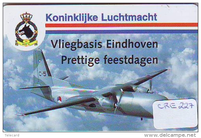 Nederland CHIP TELEFOONKAART * CRE-227 * Luchtmacht * Telecarte A PUCE PAYS-BAS * Niederlande ONGEBRUIKT * MINT - Private
