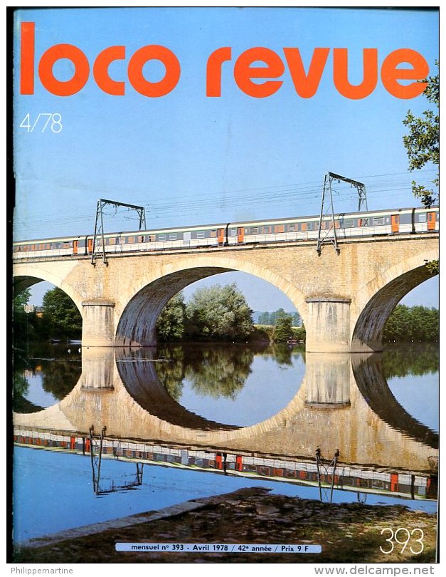 Loco Revue 4/78 - Avril 1978 - N° 393 - Francese