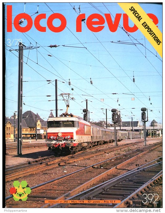 Loco Revue 3/78 - Mars 1978 - N° 392 - Français