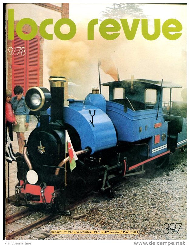 Loco Revue - 9/78 - Septembre 1978 - N° 397 - Französisch