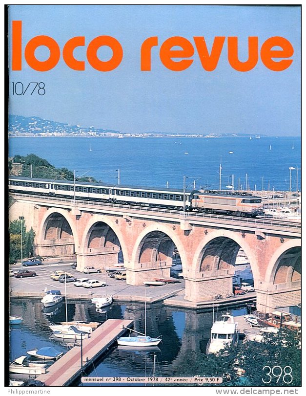 Loco Revue - 10/78 - Octobre 1978 - N° 398 - Français