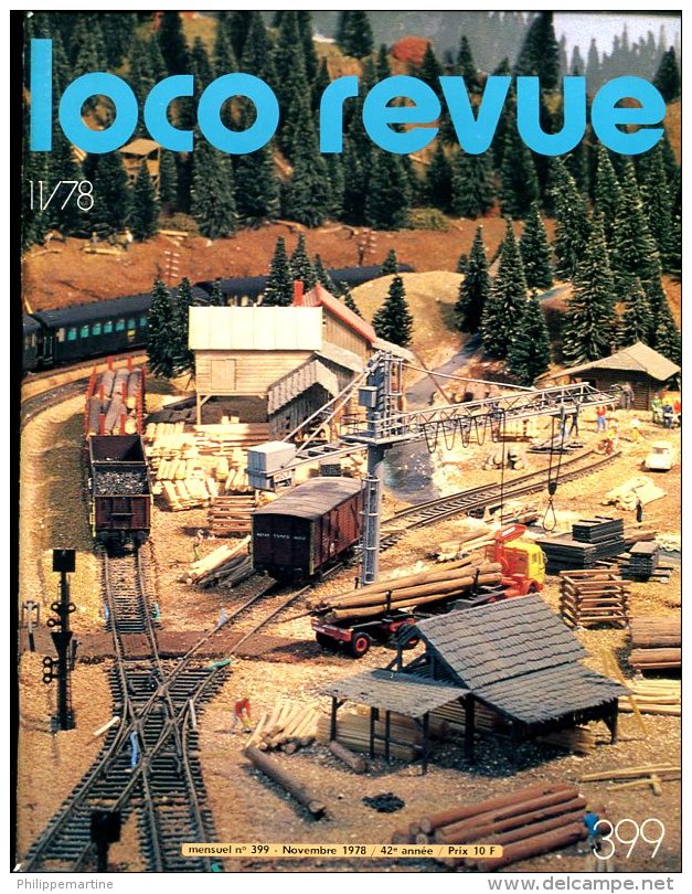 Loco Revue - 11/78 - Novembre 1978 - N° 399 - Francés