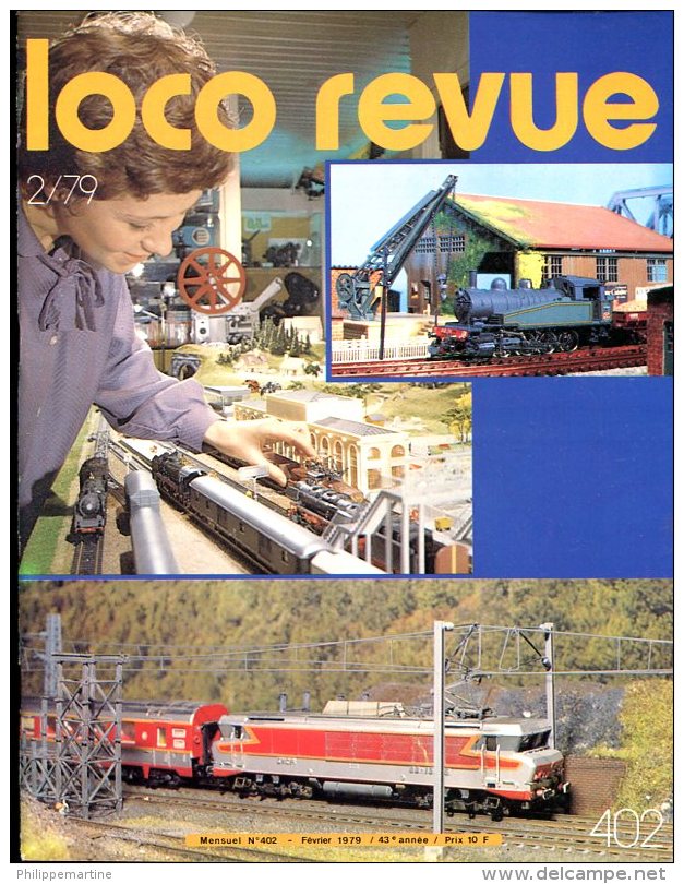 Loco Revue - 2/79 - Février 1979 - N° 402 - Französisch