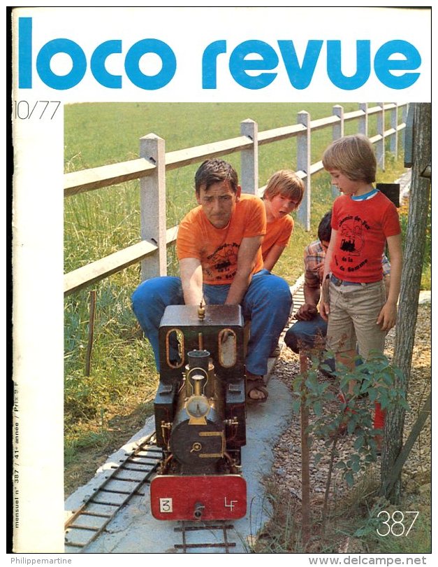 Loco Revue - 10/77 - Octobre 1977 - N° 387 - Francese