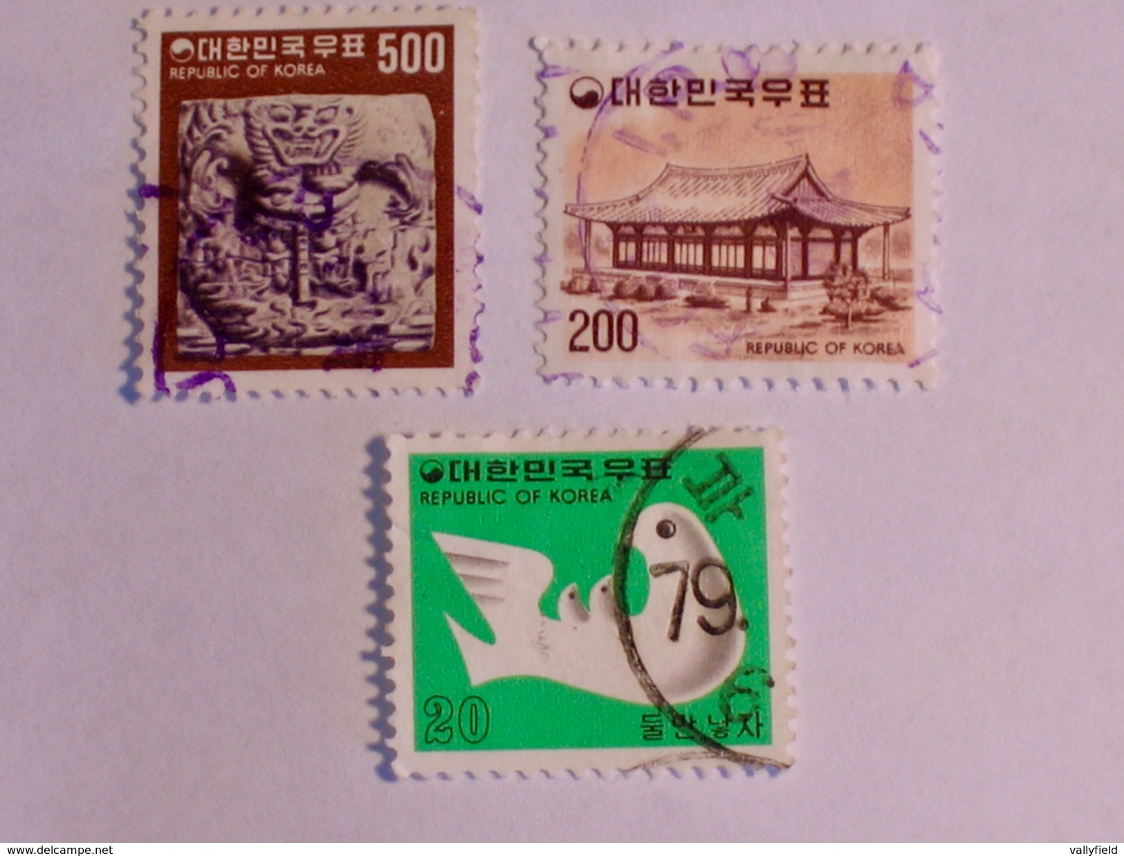 CORÉE DU SUD  1977-79  LOT# 12 - Corée Du Sud