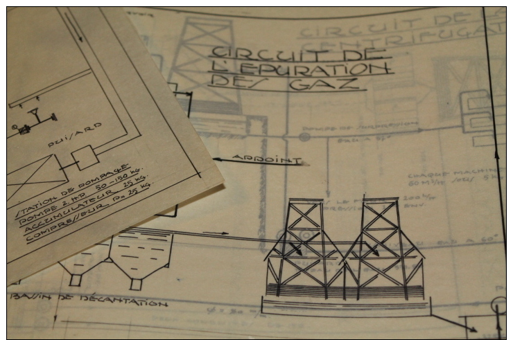 Mémoire et étude sur l'usine sidérurgique de Villerupt Sainte claire 1934