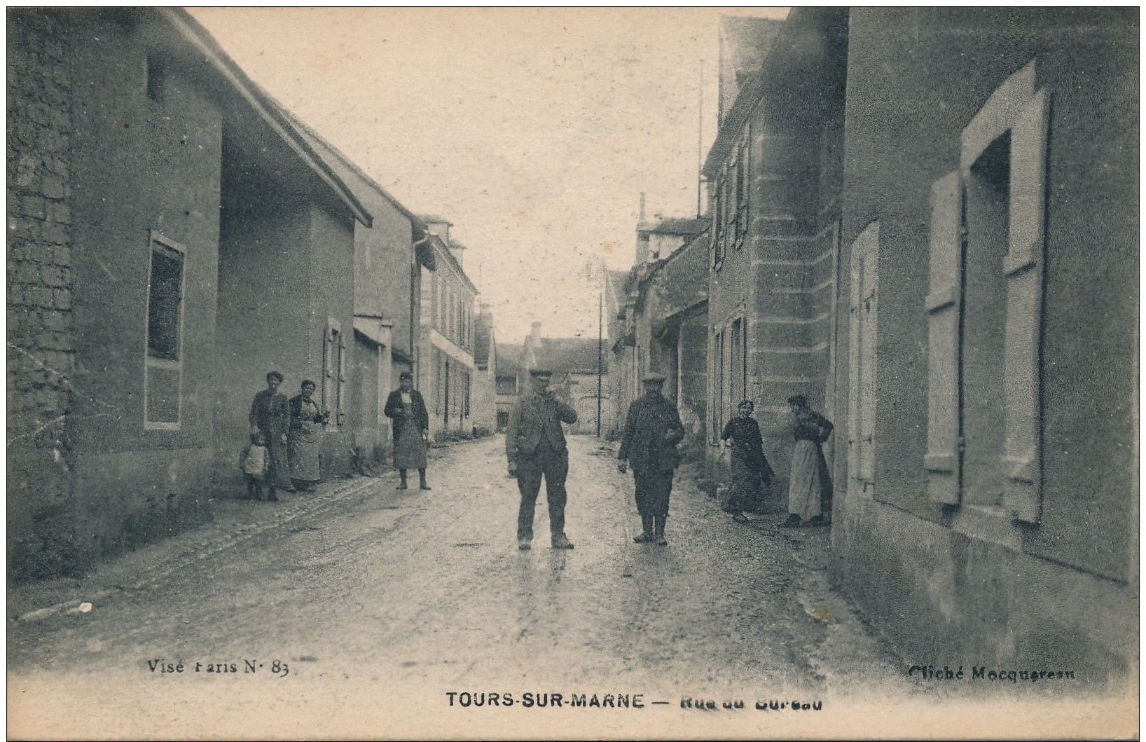 G84 - 51 - TOURS-SUR-MARNE - Marne - Rue Du Bureau - Autres & Non Classés