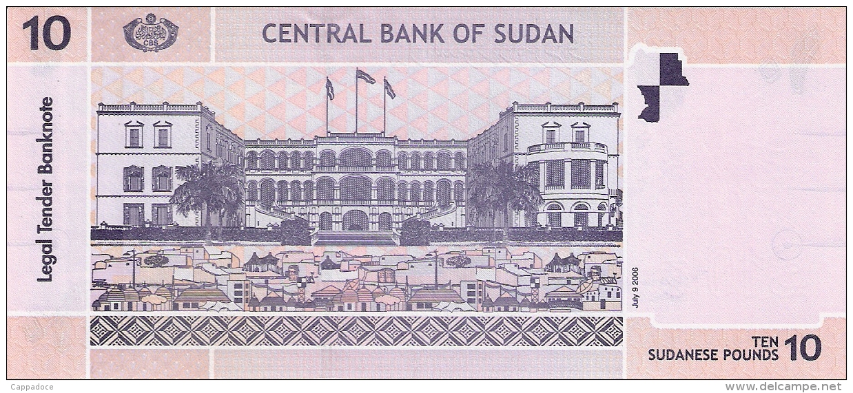 SOUDAN   10 Pounds   9/7/2006   P. 67a   UNC - Sudan