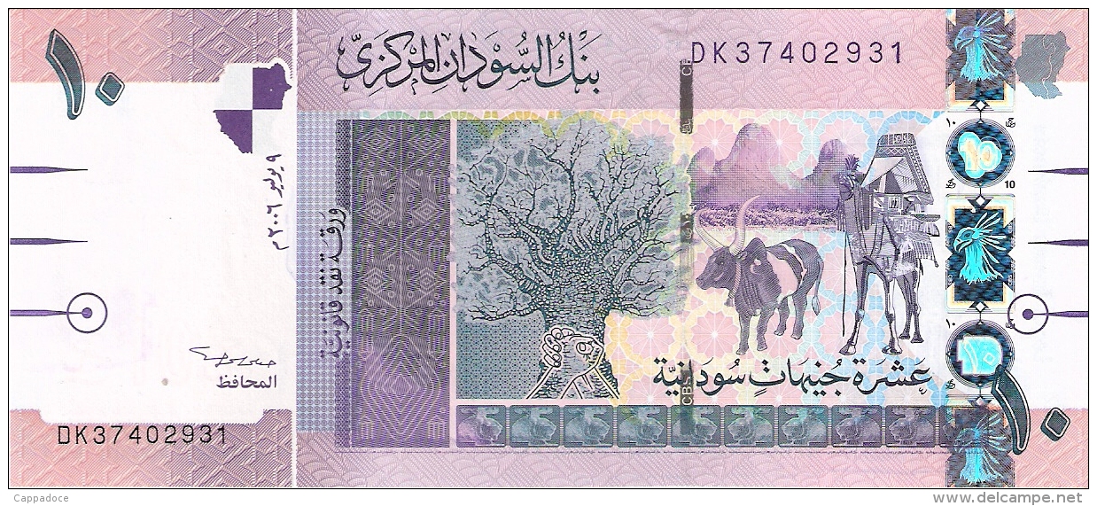 SOUDAN   10 Pounds   9/7/2006   P. 67a   UNC - Sudan