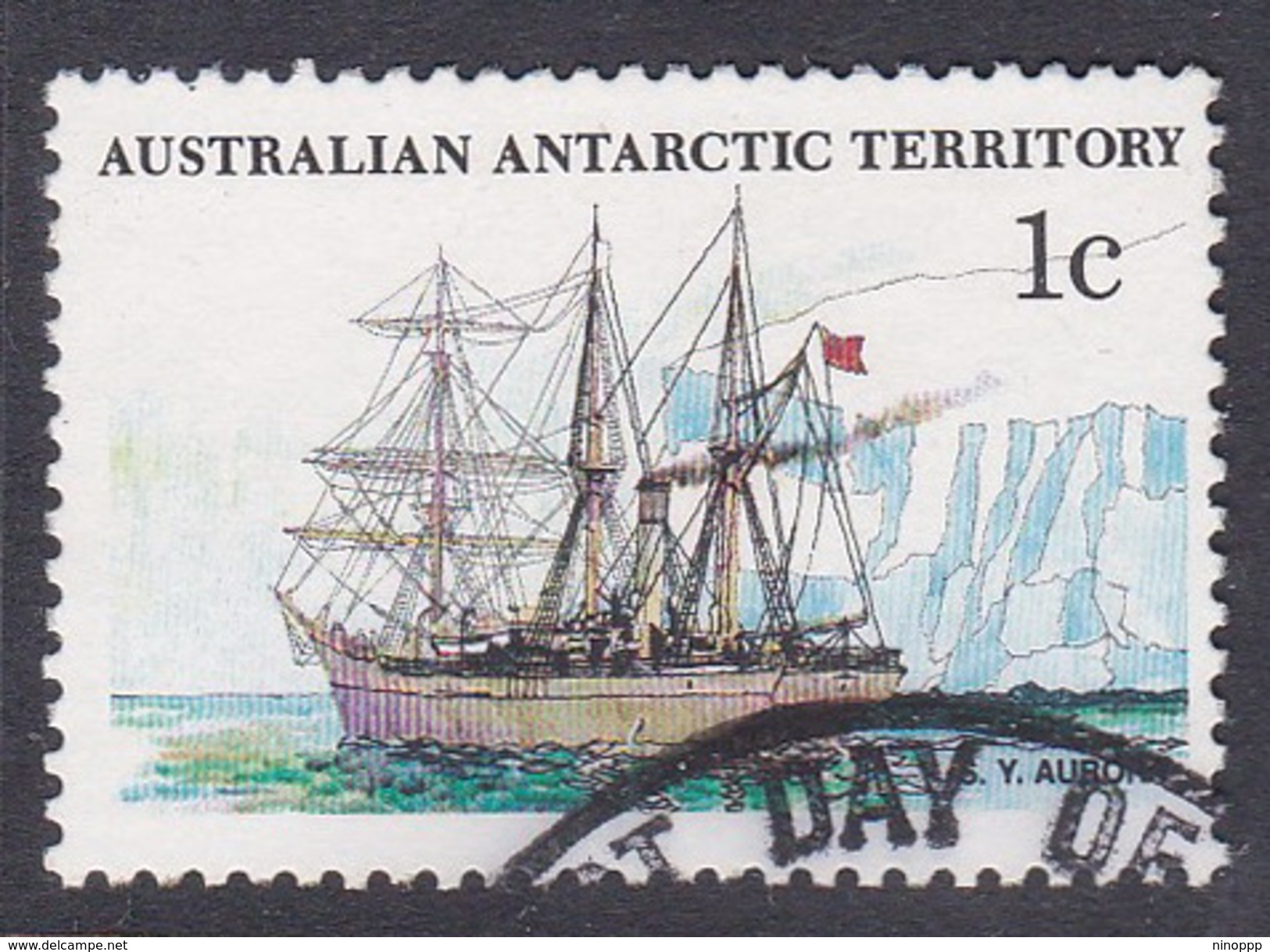 Australian Antarctic Territory  S 37 1979-1982 Definitive Ships 1c Aurora Used - Used Stamps