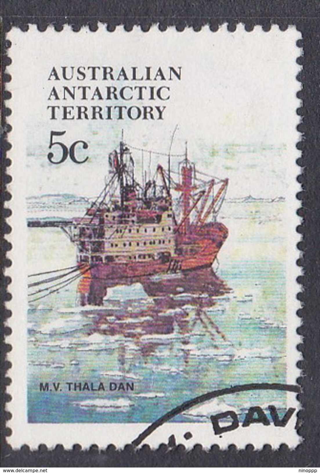 Australian Antarctic Territory  S 39 1979-1982 Definitive Ships 5c Thala Dan Used - Used Stamps