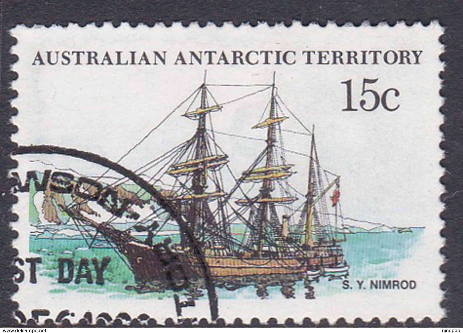 Australian Antarctic Territory  S 41 1979-1982 Definitive Ships 15c Morning Used - Used Stamps