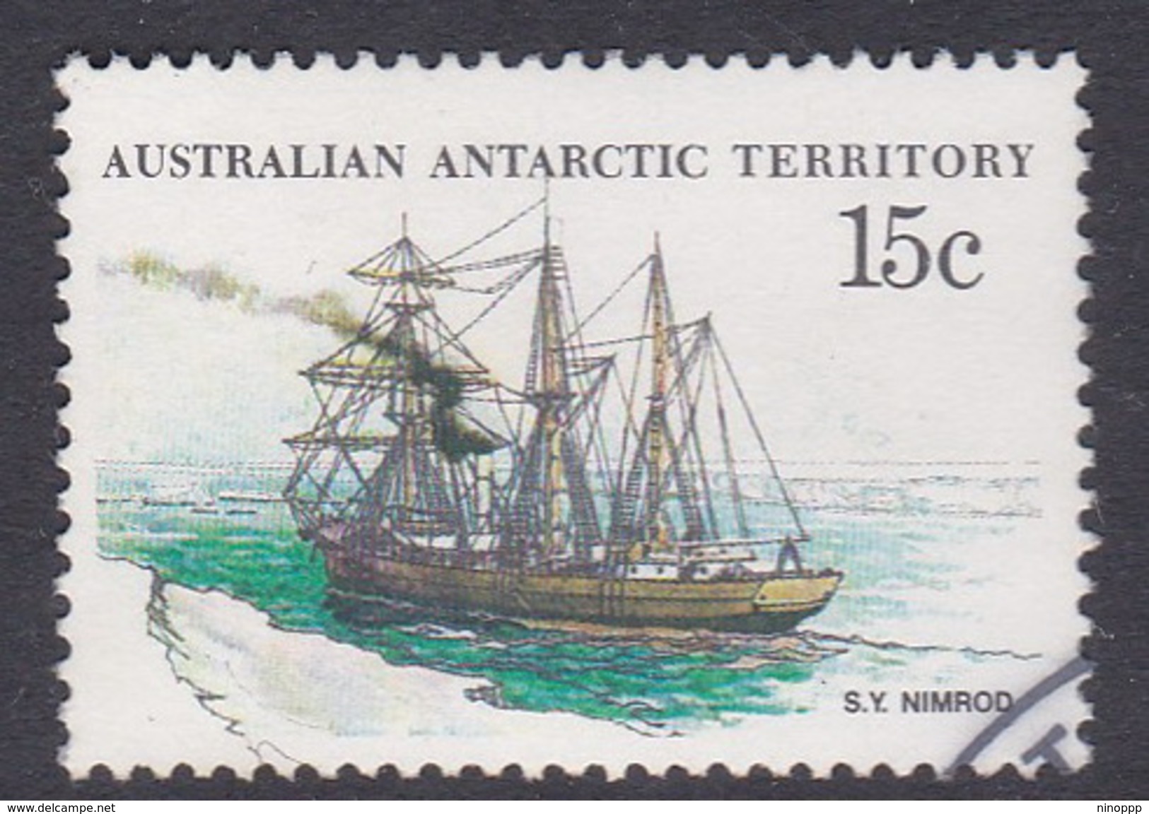 Australian Antarctic Territory  S 42 1979-1982 Definitive Ships 15c Nimrod Used - Used Stamps