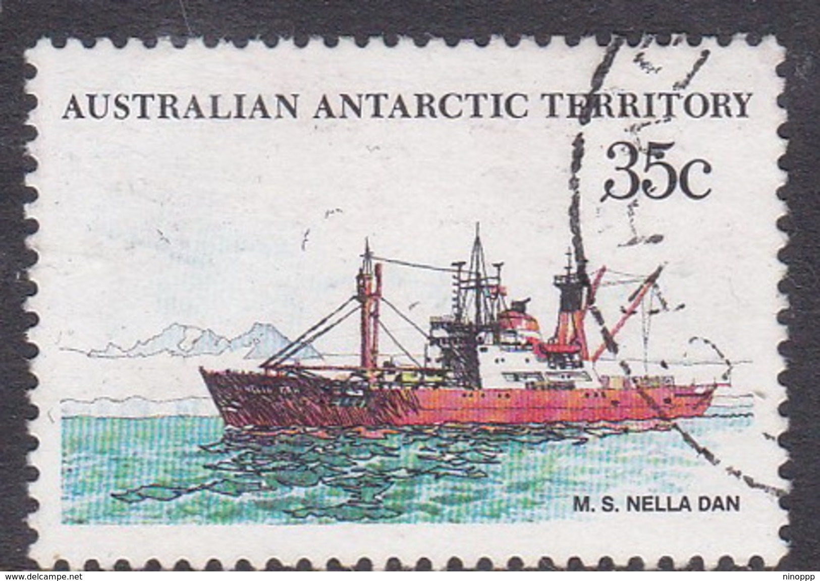 Australian Antarctic Territory  S 47 1979-1982 Definitive Ships 35c Nella Dan Used - Used Stamps