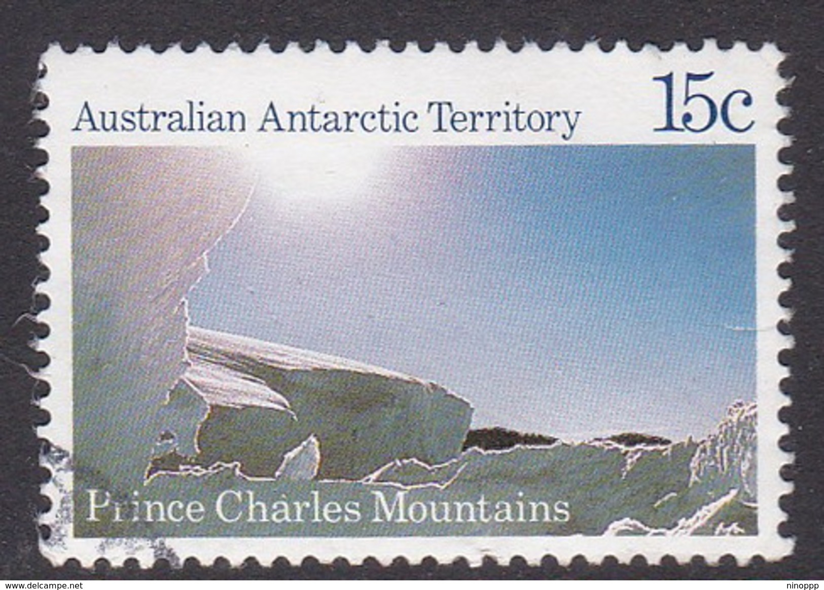 Australian Antarctic Territory  S 68 1985 Antarctic Scenes II  15c Mountain Used - Used Stamps