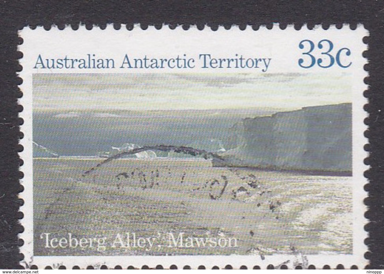 Australian Antarctic Territory  S 69 1985 Antarctic Scenes II  33c Icebergs Used - Used Stamps