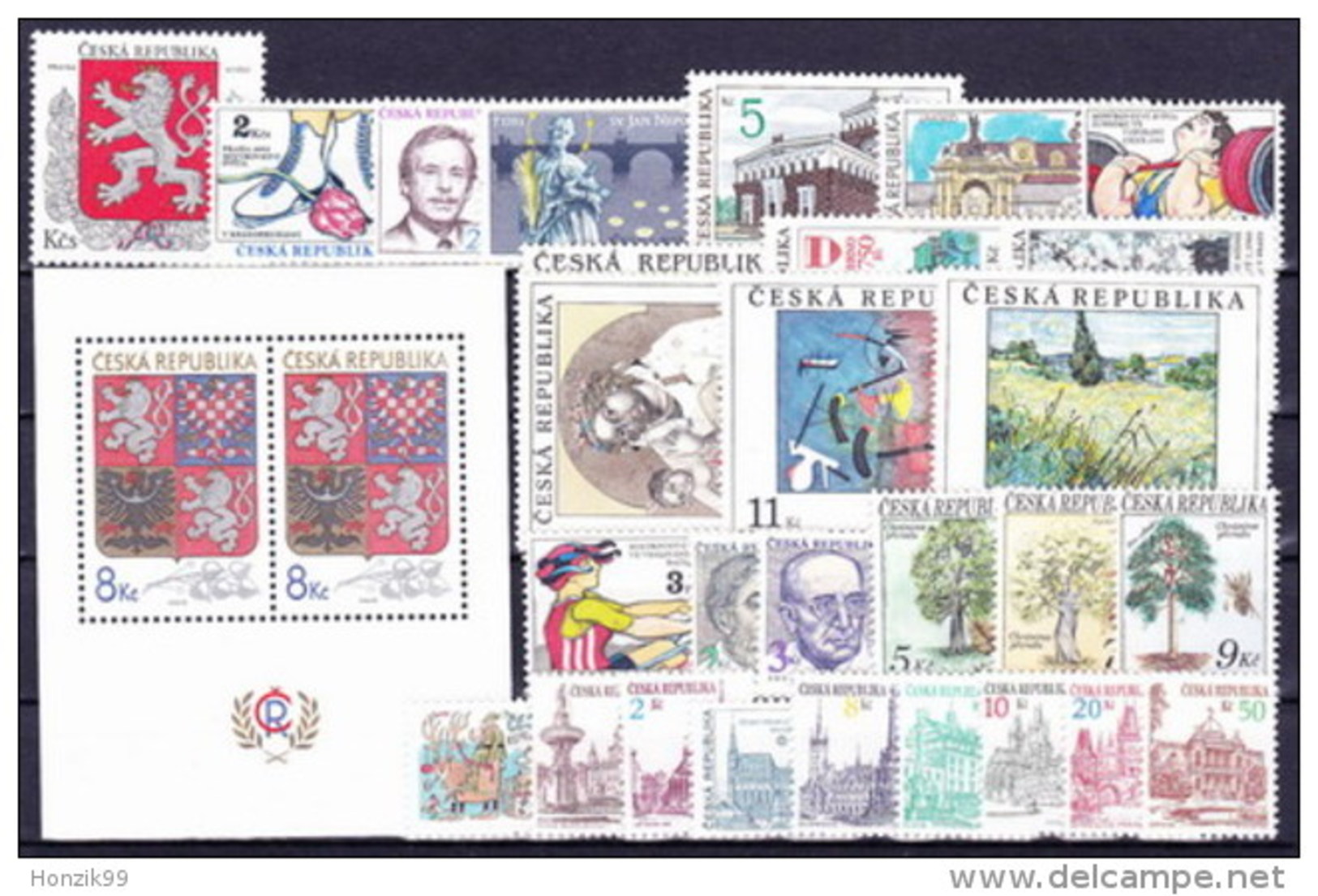 ** Tchéque République 1993 Mi 1-28 L´année Complete , (MNH) - Komplette Jahrgänge