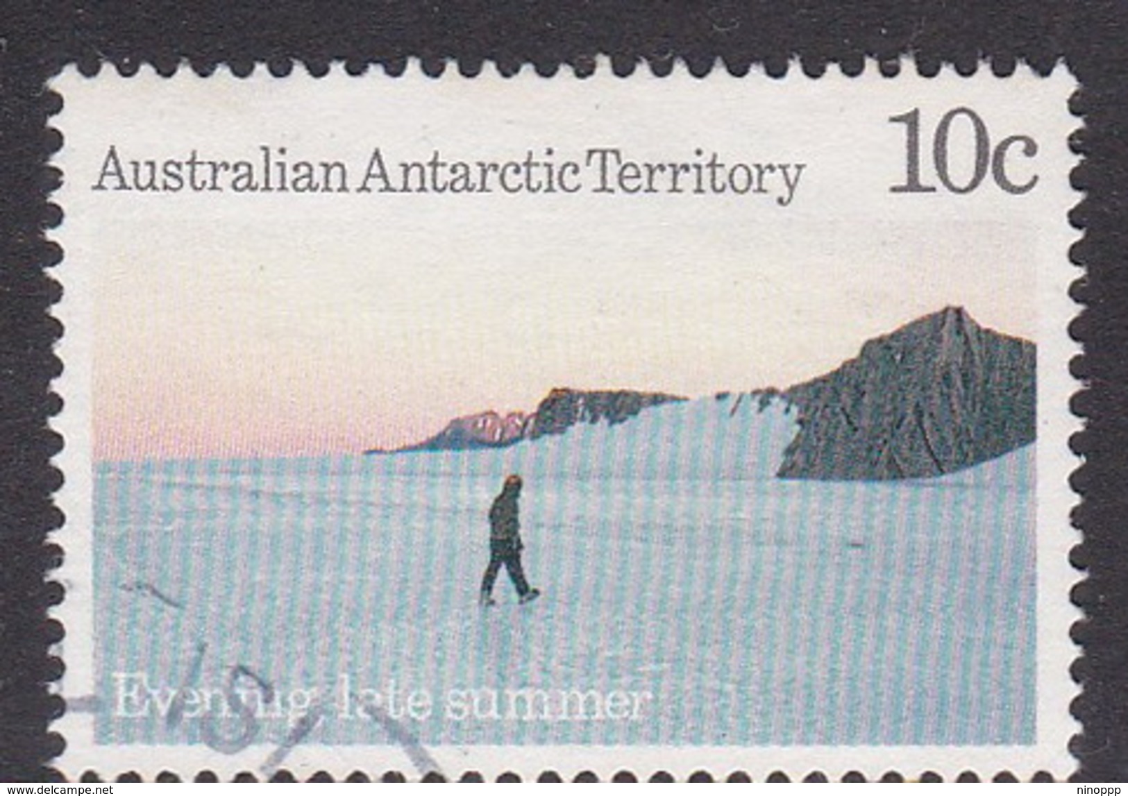 Australian Antarctic Territory  S 75 1987 Antarctic Scenes III 10c Evening Used - Oblitérés