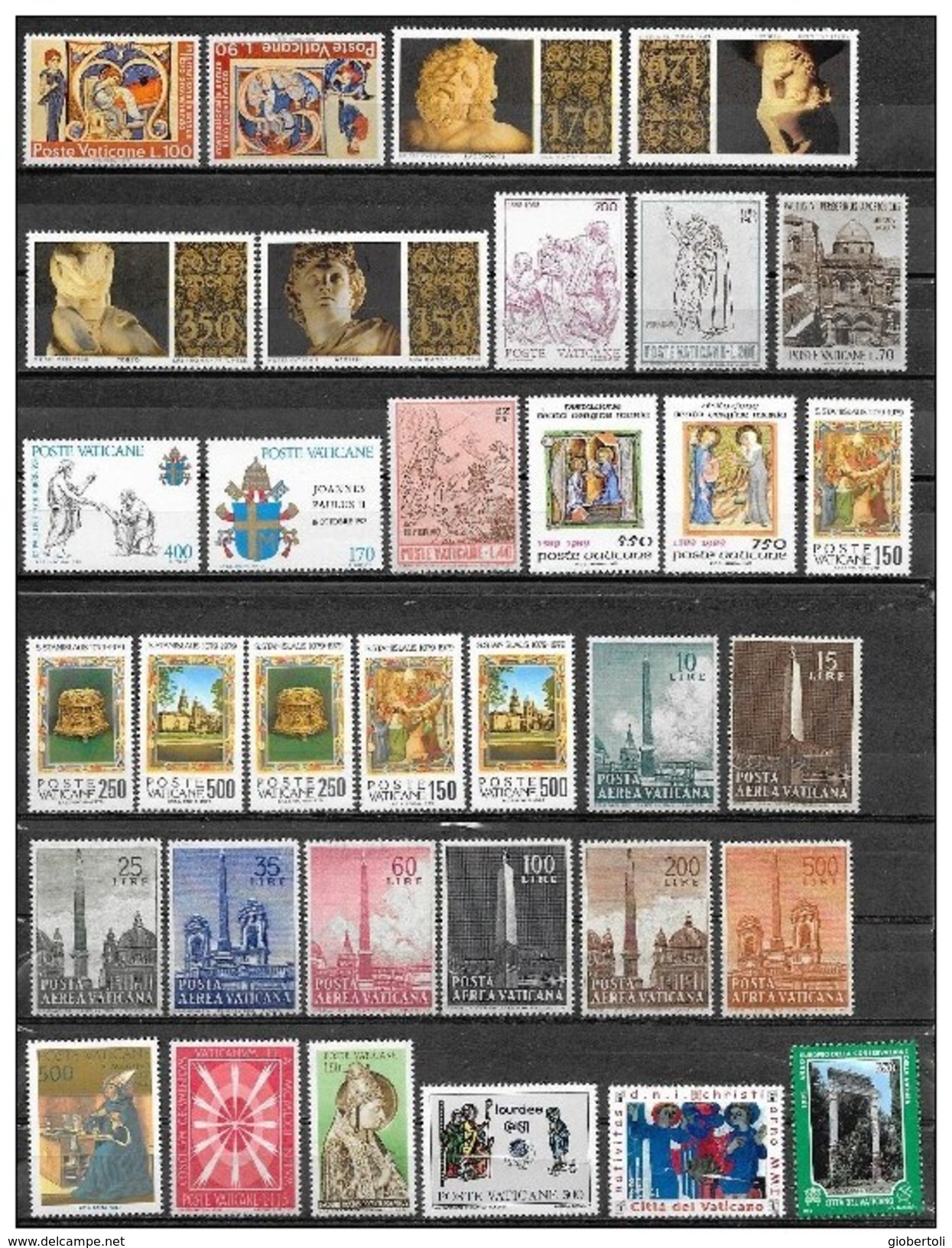 Vaticano/Vatican: Lotto Di 34 Pezzi, Lot 34 Pieces, Lot De 34 Pièces - Collections