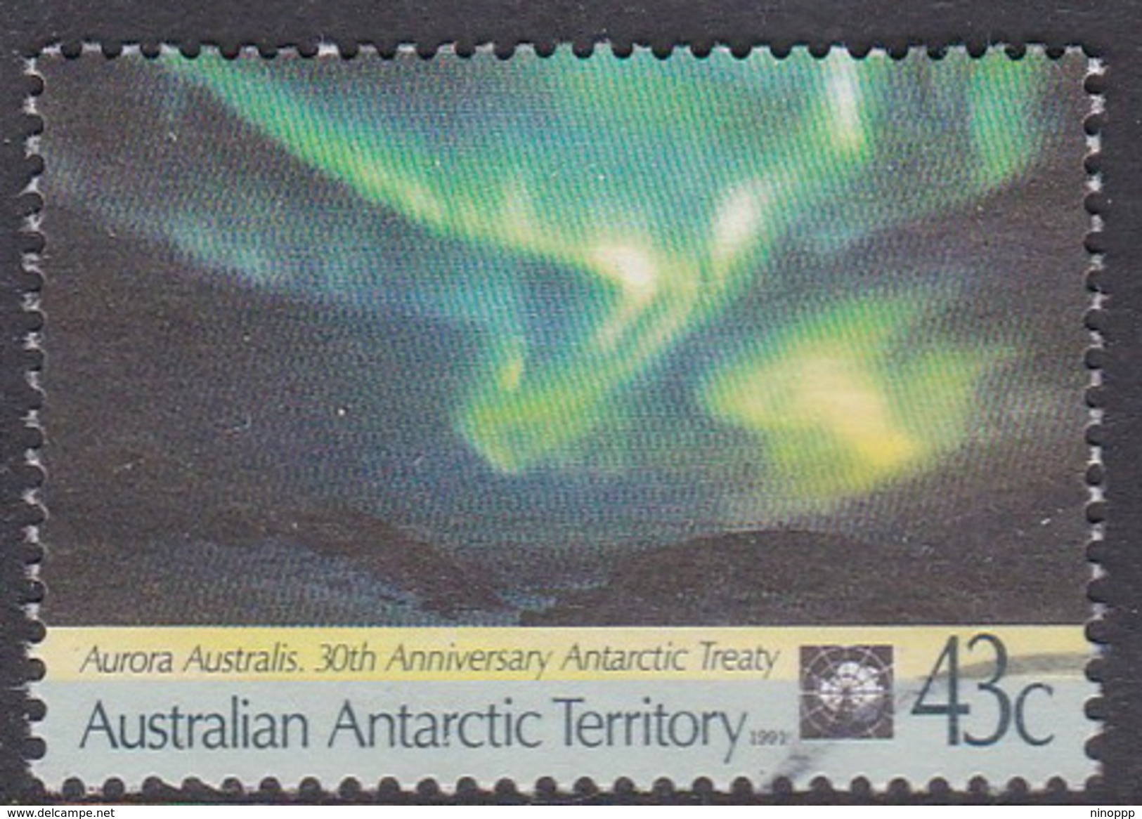 Australian Antarctic Territory  S 88 1991 Antarctic Treaty 43c Treaty Used - Used Stamps