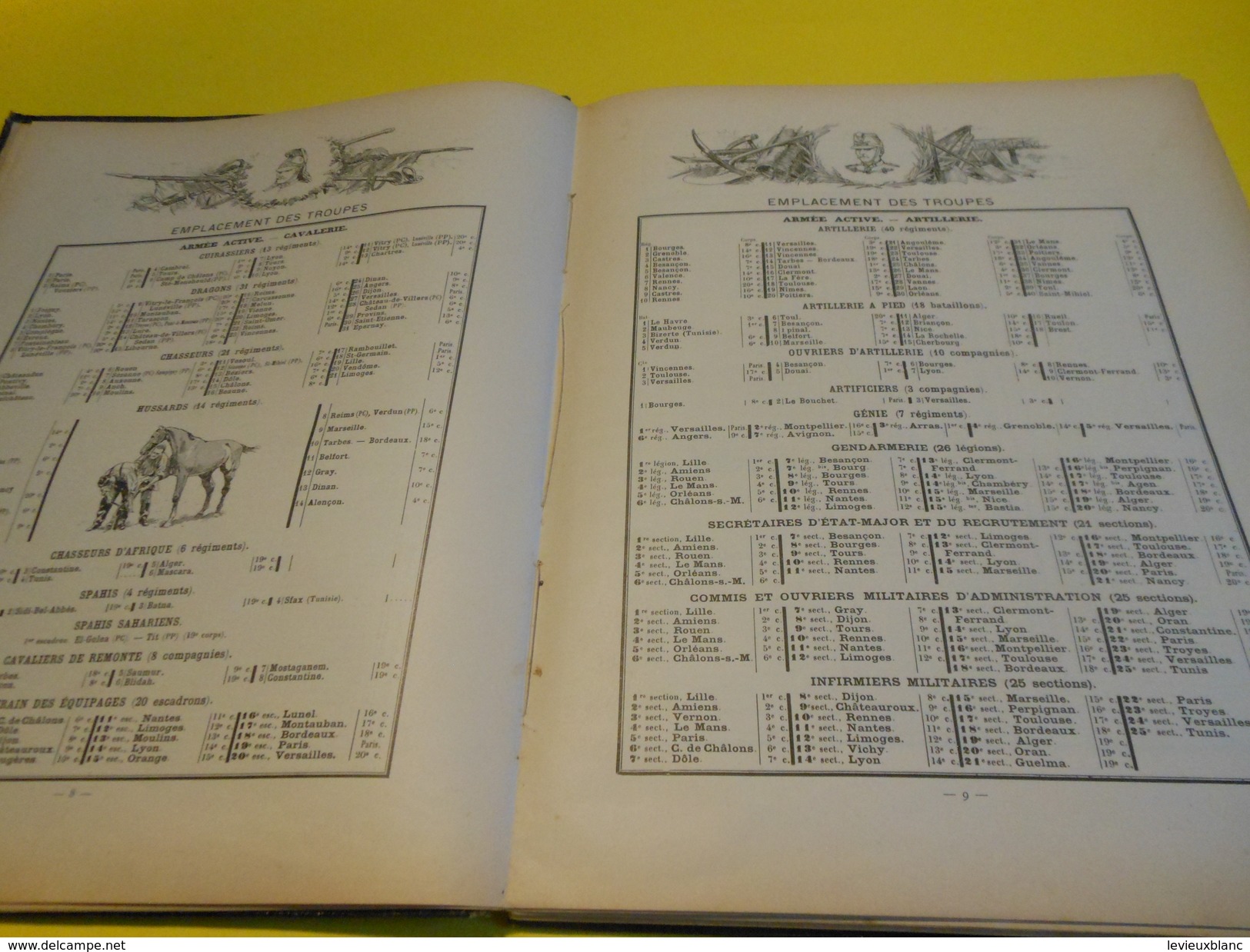 Annuaire Illustré de l'Armée Française/ Roger de Beauvoir /Plon-Nourrit éditeurs/dUBONNET:AmerPICON/1902    LIV113