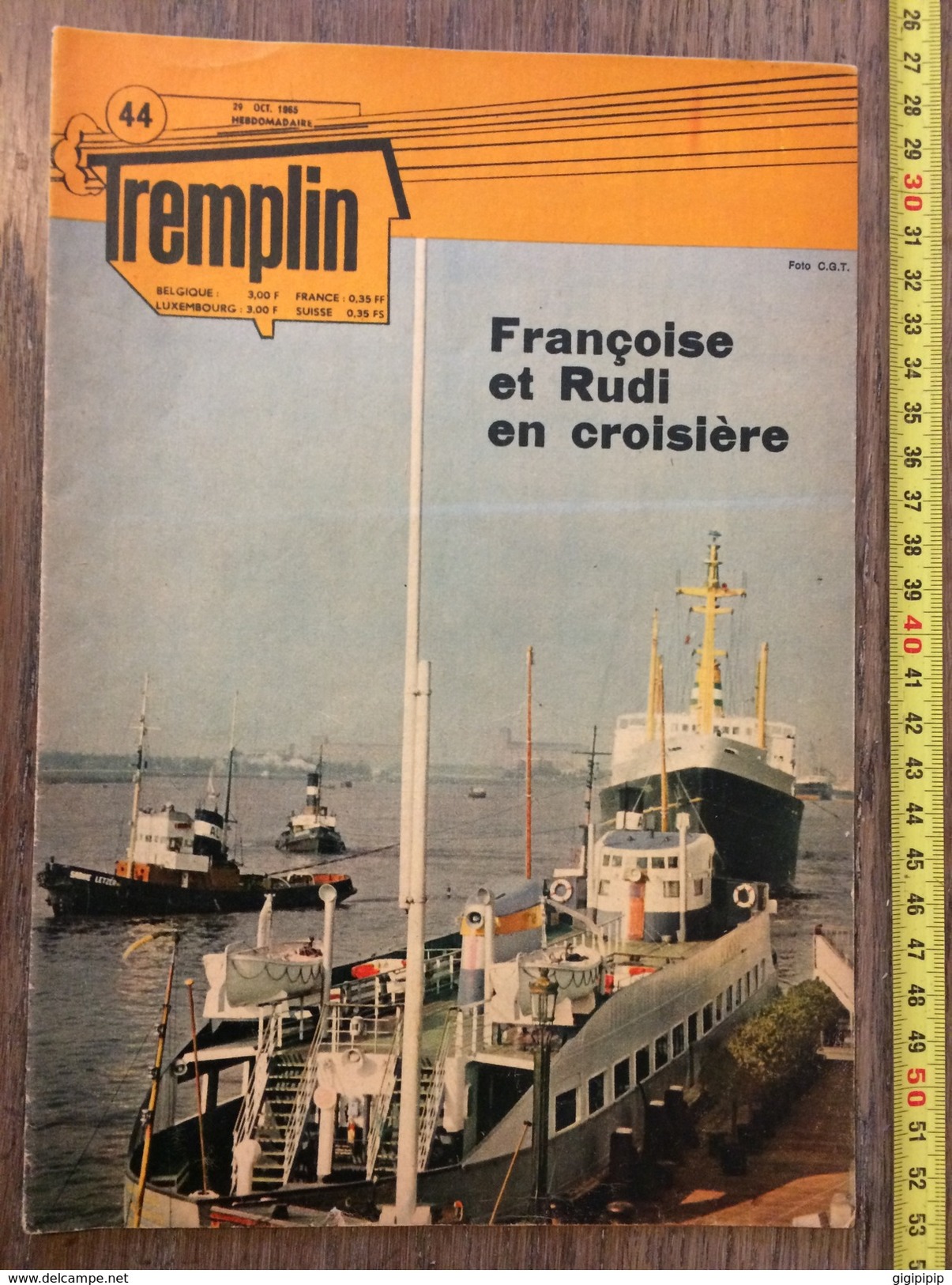 REVUE HEBDOMADAIRE TREMPLIN 1965 44 ANVERS - Vaillant