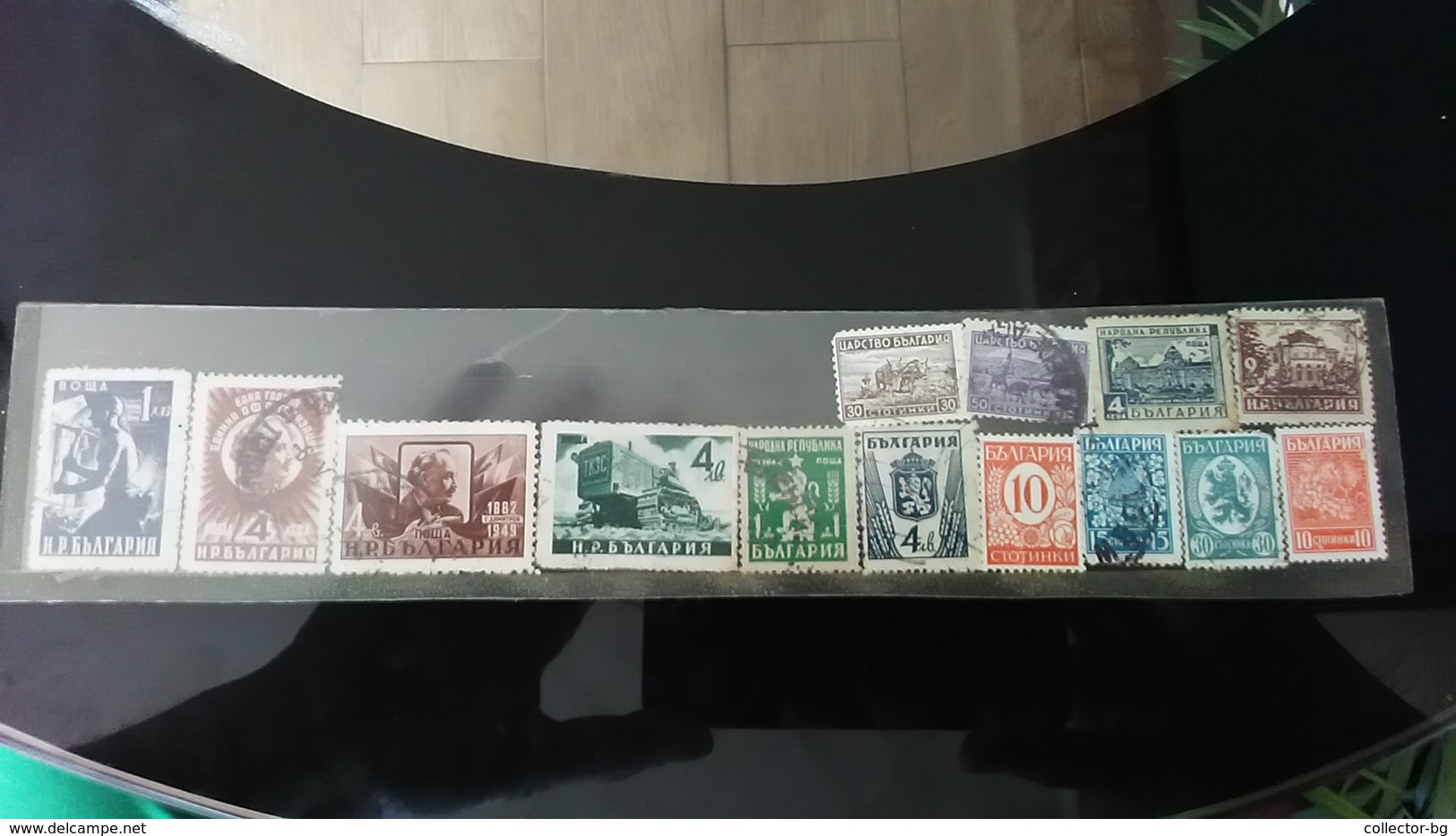 RARE SET LOT KINGDOM BULGARIA DIMITROV,LION,NRB,IN PLASTIC  USED STAMP TIMBRE - Collections, Lots & Series