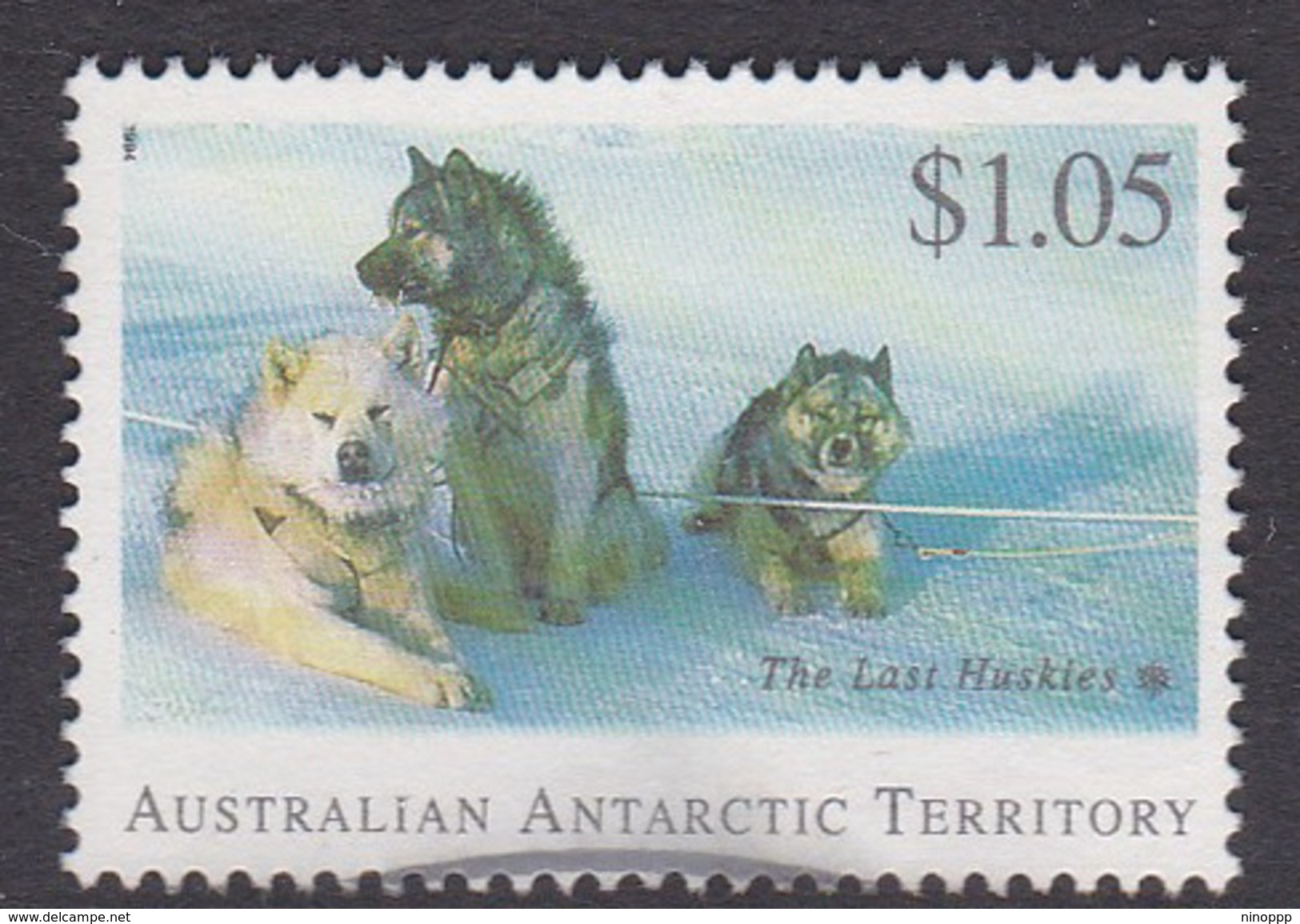 Australian Antarctic Territory  S 101 1994 The Last Huskies $ 1.05 Husky Used - Used Stamps