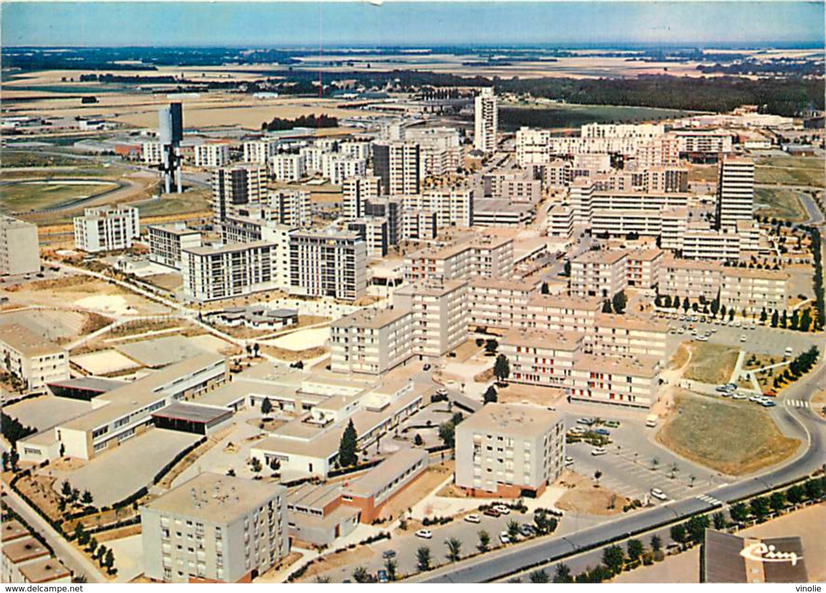 C-17.338 :  VUE AERIENNE. HEROUVILLE-SAINT-CLAIR. - Herouville Saint Clair