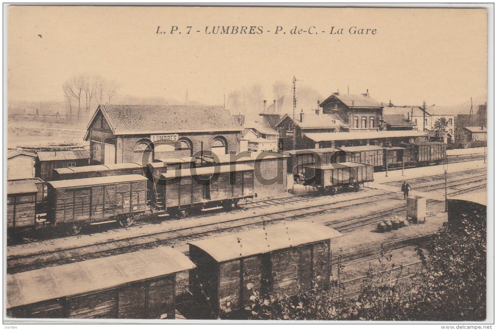 France - Lumbres - La Gare - Train - Lumbres
