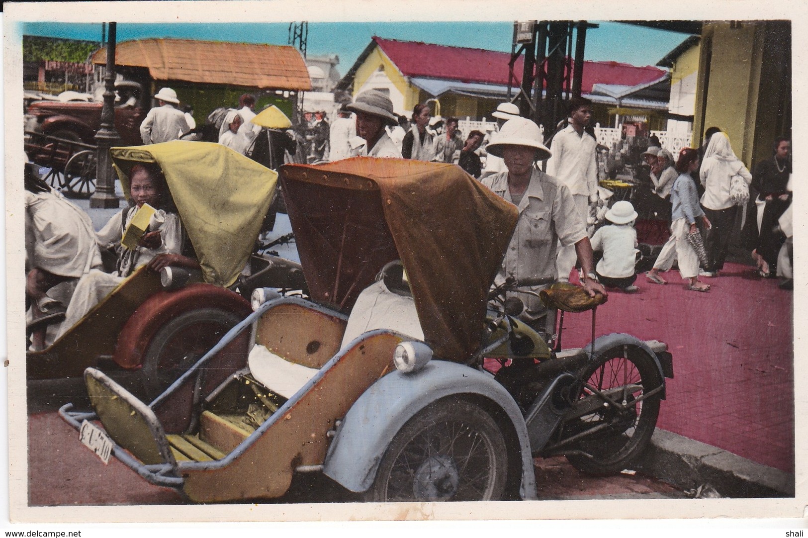 CPSM SUD VIET NAM SAIGON STATION DE CYCLO MOTEUR - Vietnam