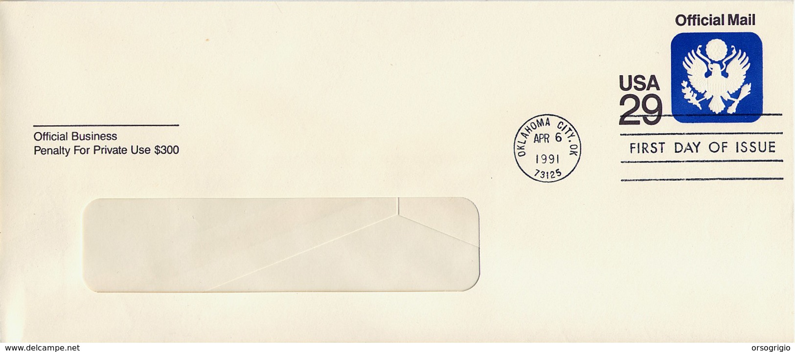 USA - Intero Postale - OFFICIAL MAIL 29 C - 1981-00